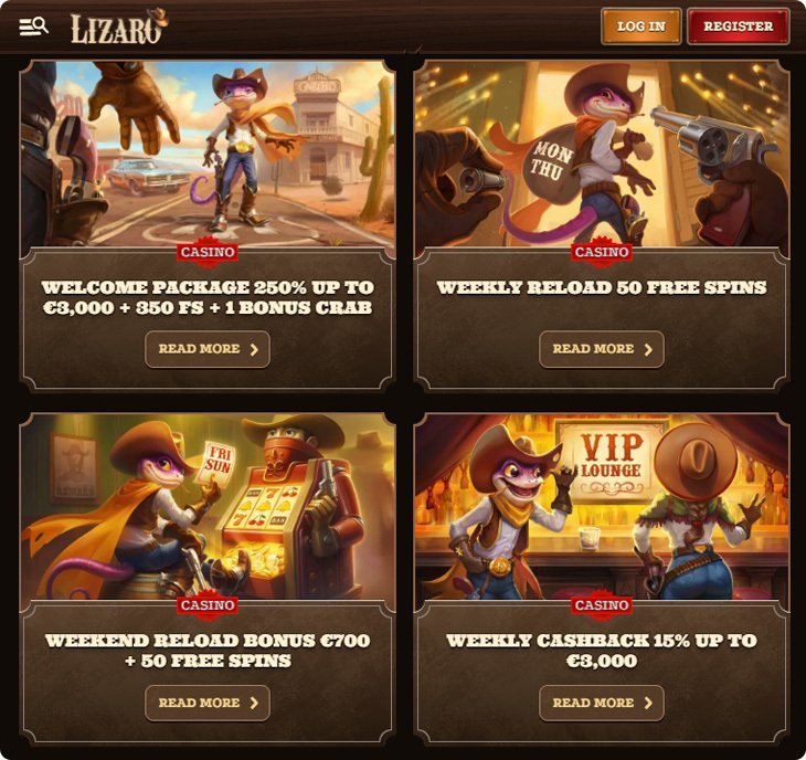 Lizaro online casino in United Kingdom