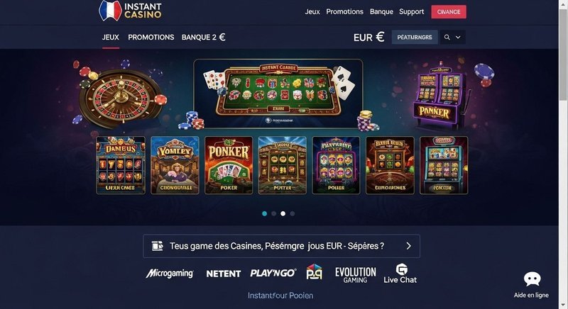 Découvrez les Instant Casinos en Ligne : Connexion, Login et Retraits Rapides à France